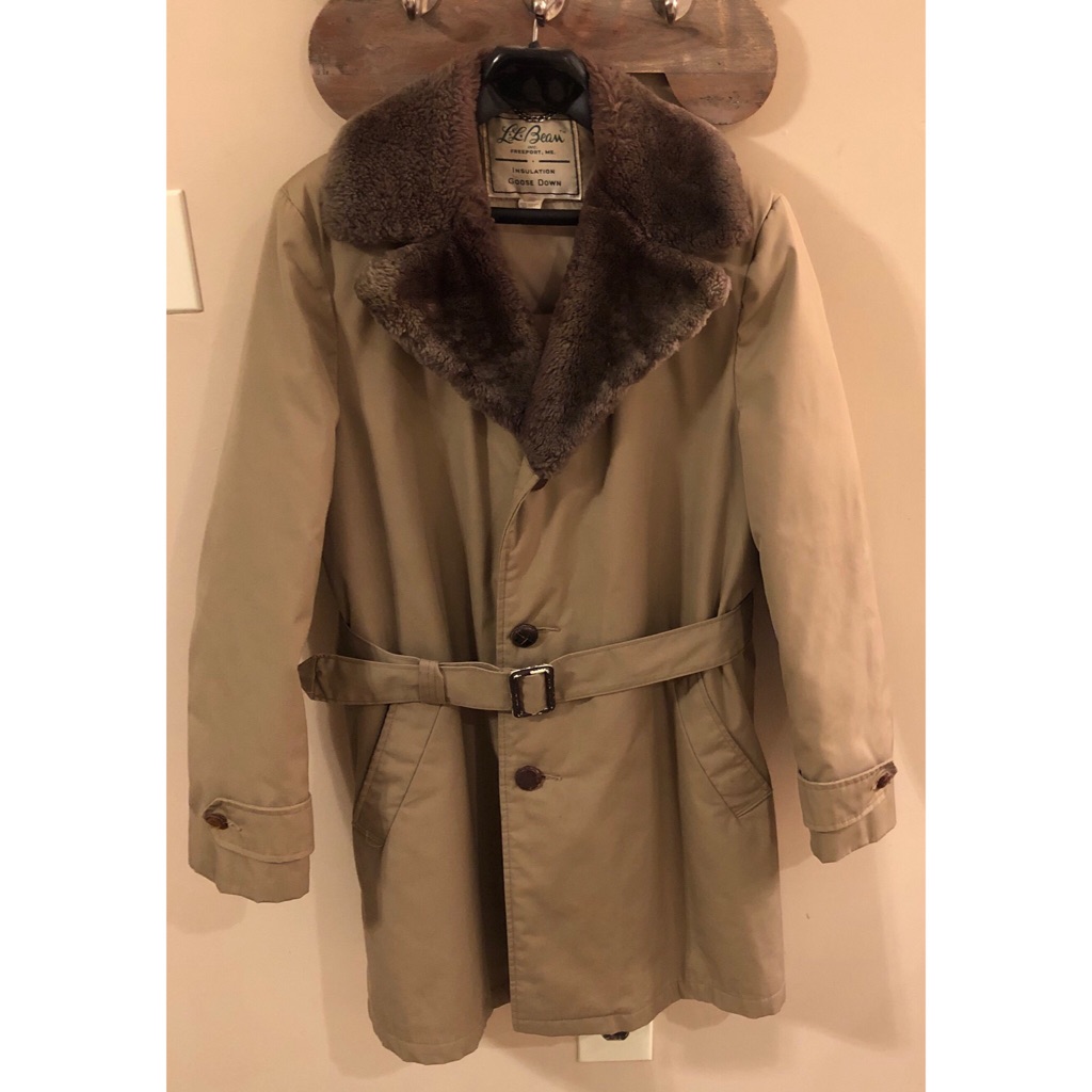 Vintage Ll Bean Goose Down Ranchers Hunting Jacket